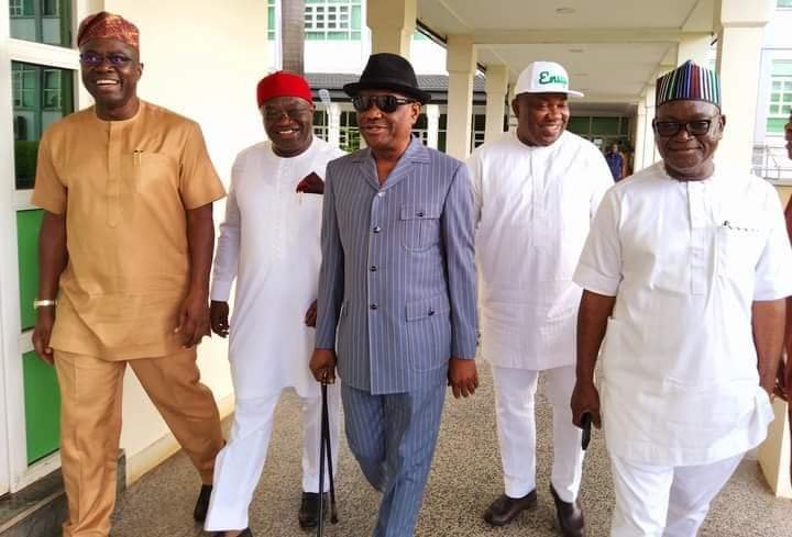 G5 PDP GOVERNORS MEET IN ENUGU