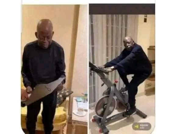 EXPOSED: TINUBU'S BIKE RIDE TAKEN 10 MONTHS BACK