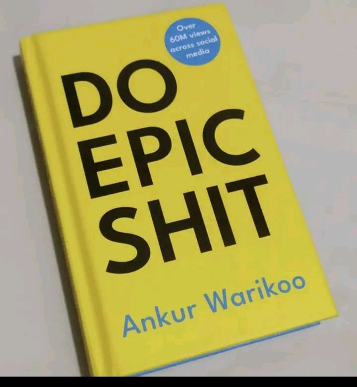 TOP 3 LESSON LEARNED FROM BOOK - DO EPIC SHIT 