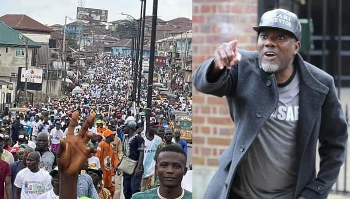 THE ONLY PERSON WHO CAN HAVE RALLIES NATIONWIDE IS PETER OBI - RENO OMOKRI