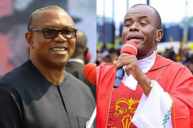 “I NEVER PROPHESIED AGAINST PETER OBI” – FATHER MBAKA MAKES U-TURN 