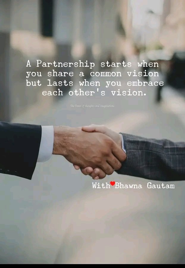 HOW CAN WE MAKE ANY PARTNERSHIP WORK?