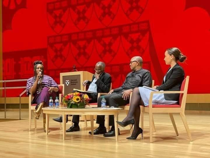 2023: PETER OBI ON A LIVE INTERVIEW AT HARVARD UNIVERSITY, USA