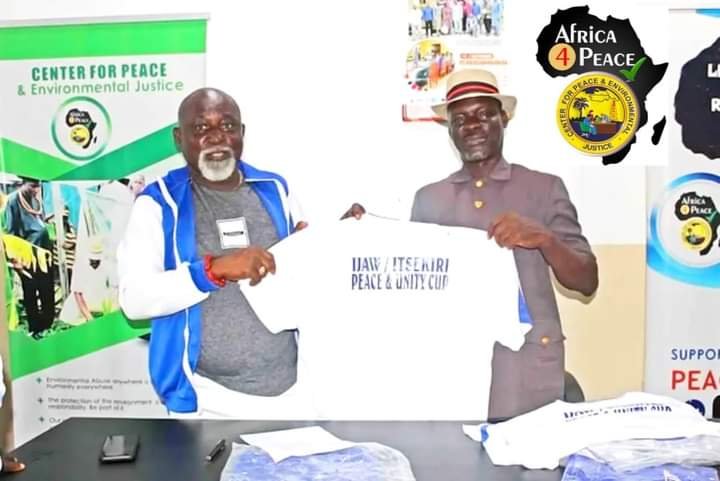 CHIEF MULADE UNVEILS JERSEY FOR IJAW/ITSEKIRI PEACE AND UNITY FOOTBALL TOURNY 