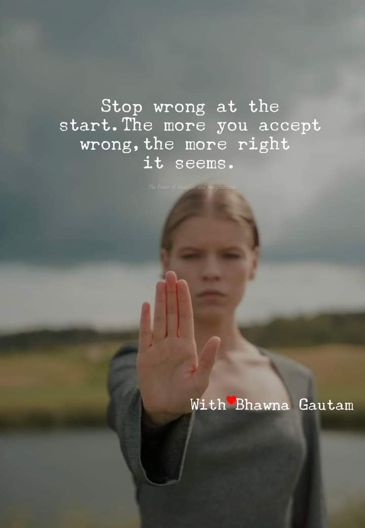 WHY IS IT ESSENTIAL TO STAND AGAINST WRONG?