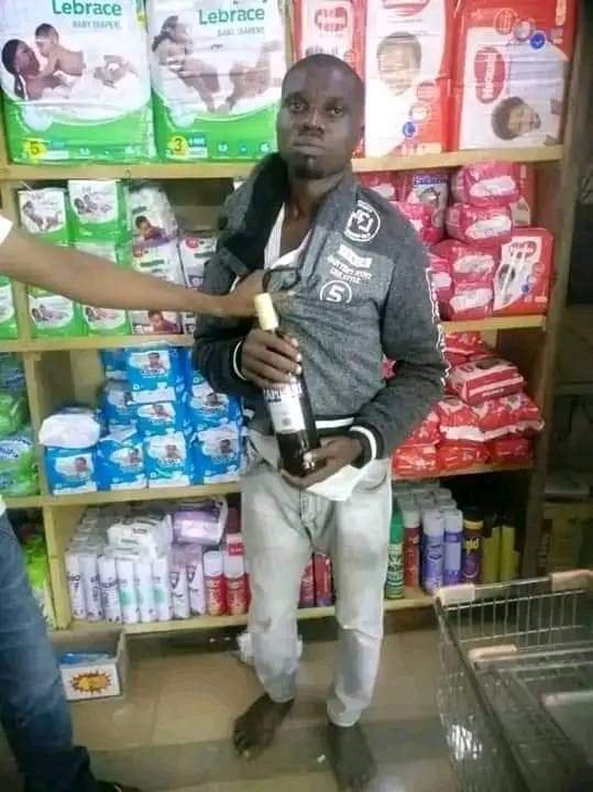 MAN STEALS WINE FROM SUPERMARKET TO CELEBRATE HIS BIRTHDAY IN UYO