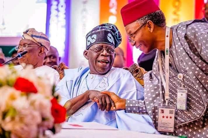 LET'S TURN NIGERIA’S 'ROTTEN SITUATION INTO A BAD ONE' – TINUBU BEGS EL-RUFAI