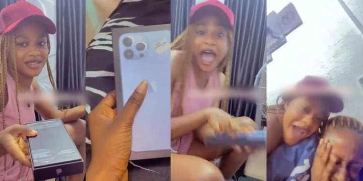 NIGERIAN LADY BUYS HER BEST FRIEND AN IPHONE 14 PRO MAX TO CELEBRATE THEIR 2ND FRIENDSHIP ANNIVERSARY 