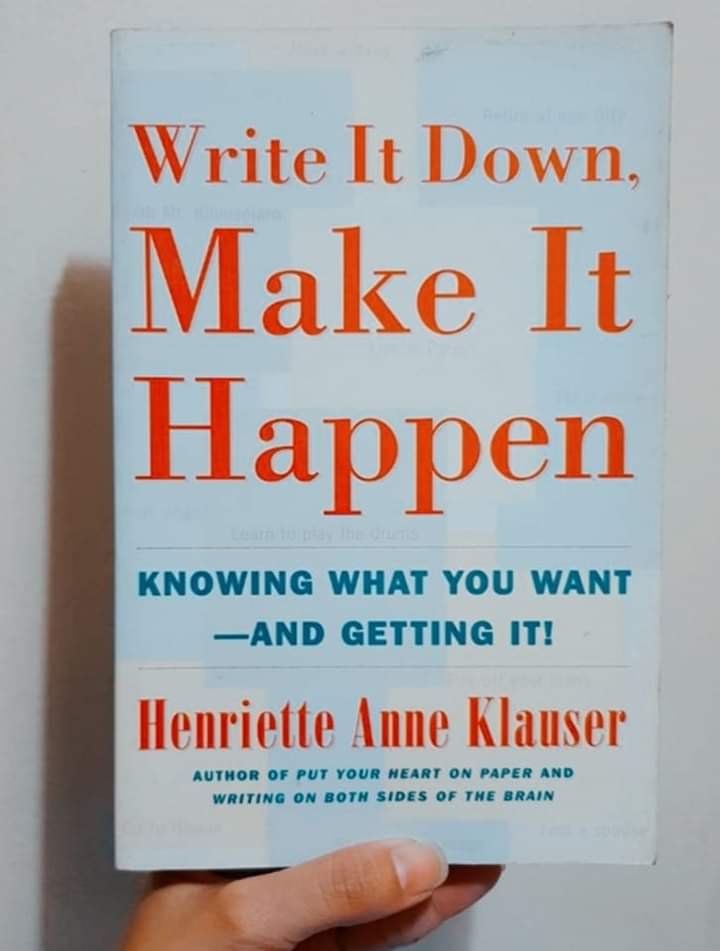 9 TOP LESSON FROM THE BOOK “WRITE IT DOWN, MAKE IT HAPPEN”