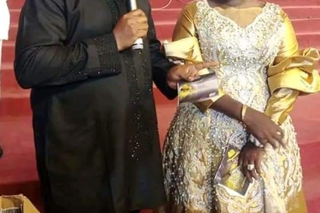 YOU HAVE MY FORGIVENESS FOR TAKING MY HUSBAND. A PASTOR WITHDRAWS TO HERSELF