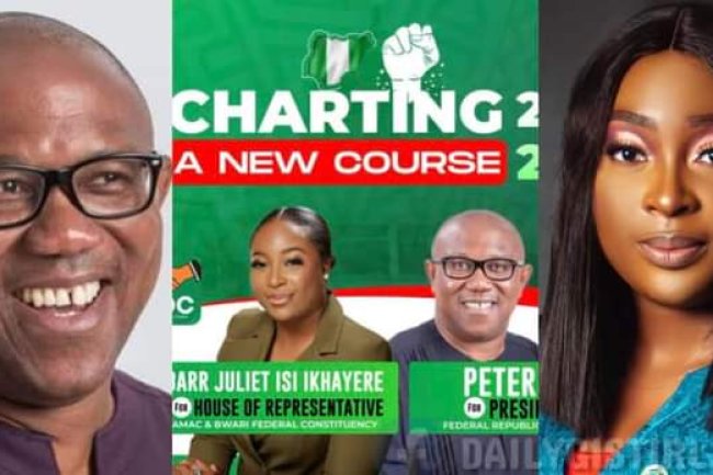 "I'M NOT A COWARD, PETER OBI HAS POSITIVE RECORDS" – ADC HOUSE OF REPS CANDIDATE SAYS AS SHE DECLARES SUPPORT FOR PETER OBI 