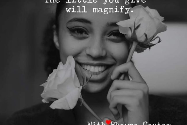 DOES GIVING JOYFULLY ADD UP TO WHAT YOU GIVE?