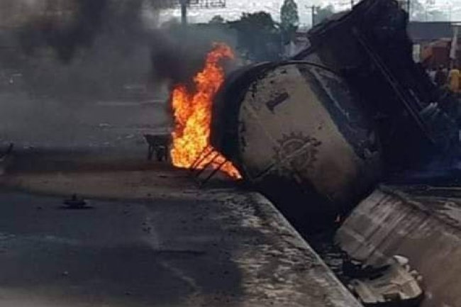 TANKER EXPLODES IN ANAMBRA
