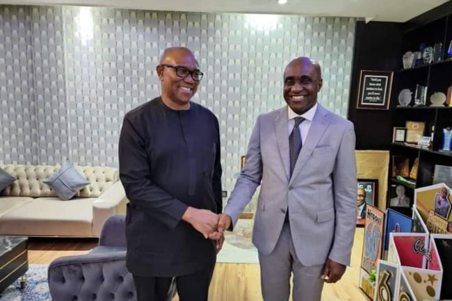 PHOTOS: OBI MEETS PASTOR IBIYEOMIE