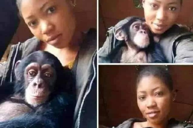 "I WILL RATHER DATE A MONKEY THAN A MAN, IT SATISFIES ME IN BED" – NIGERIAN LADY REVEALS 