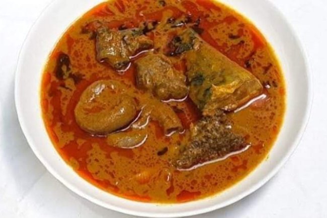 HOW TO COOK THE BEST OFE AKWU (BANGA STEW)