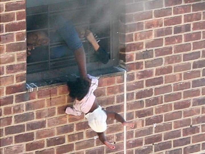 MEET THE MOTHER WHO HELD HER BABY OUT OF THE WINDOW OF A BURNING APARTMENT SO THE BABY COULD BREATHE