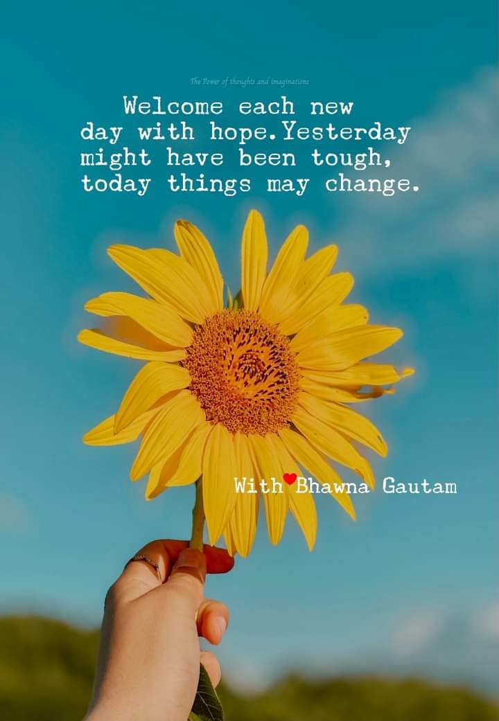 CAN BRING HOPEFUL MAKE OUR DAY POSITIVE?