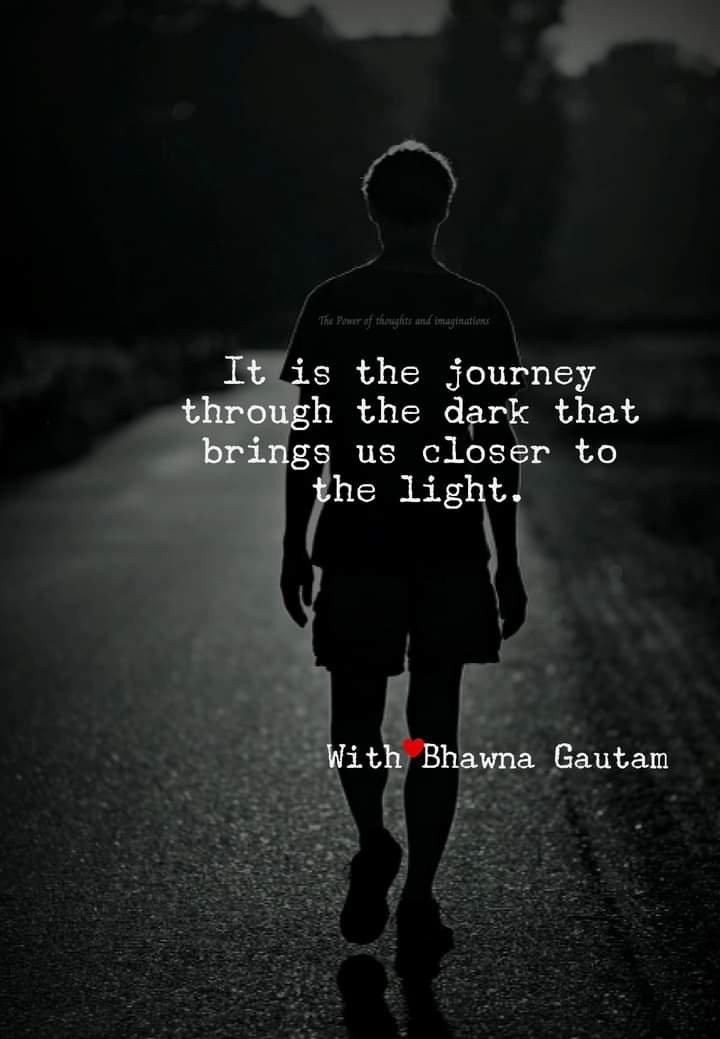 DOES THE DARK PERIOD CONNECT US WITH THE ULTIMATE TRUTH OF LIFE?