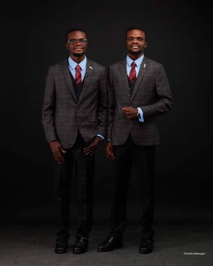 NIGERIAN TWIN BROTHERS BAGGED FIRST-CLASS