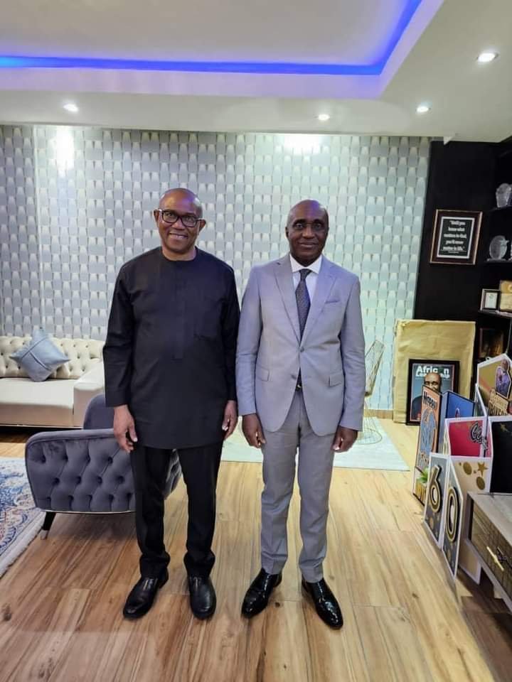 PHOTOS: OBI MEETS PASTOR IBIYEOMIE