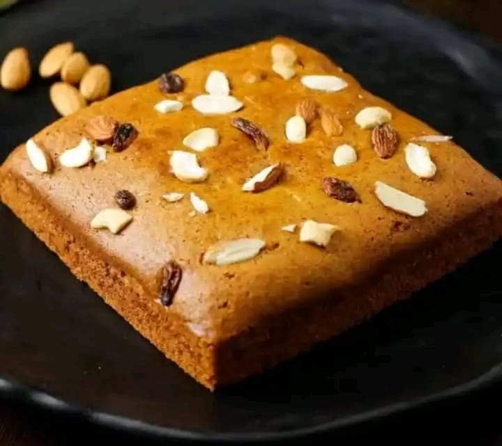 WHOLE WHEAT DATES CAKE (EGGLESS)