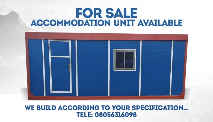 BIG DEAL: MOBILE ACCOMODATION WITH 8 BEDS FOR SALE