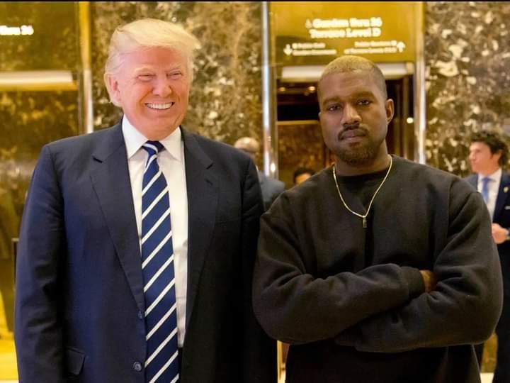 KANYE WEST REVEALS HE ASKED TRUMP TO BE HIS RUNNING MATE IN 2024