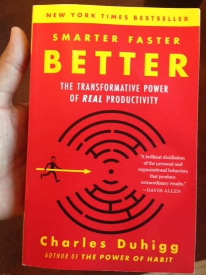 TOP 7 LESSON LEARNED FROM BOOK - SMARTER FASTER BETTER 