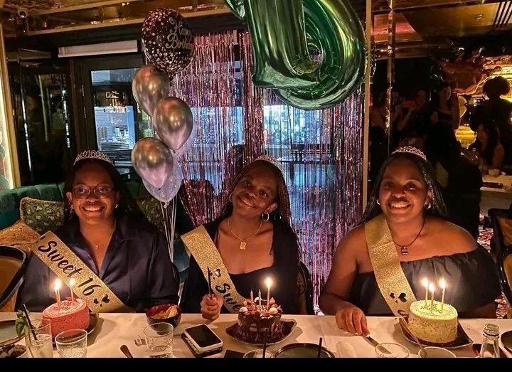 PHOTOS: TONY ELUMELU'S TRIPLETS CELEBRATE 16TH BIRTHDAY