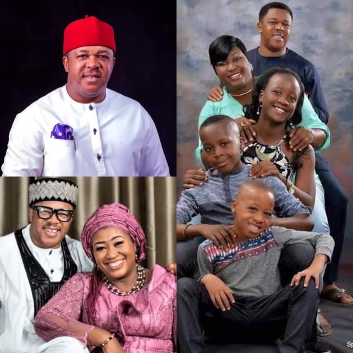 MEET NOLLYWOOD ACTOR, FRANCIS DURU, HIS LOVELY WIFE AND HIS CHILDREN