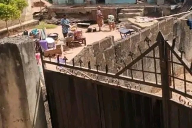 PHOTOS: WIDOW CRIES OUT OVER FORCEFUL EJECTION FROM HOME