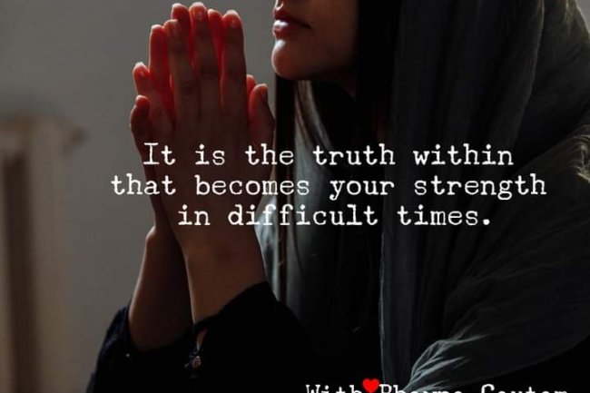 HOW CAN WE FIND STRENGTH DURING TOUGH TIMES IN LIFE?