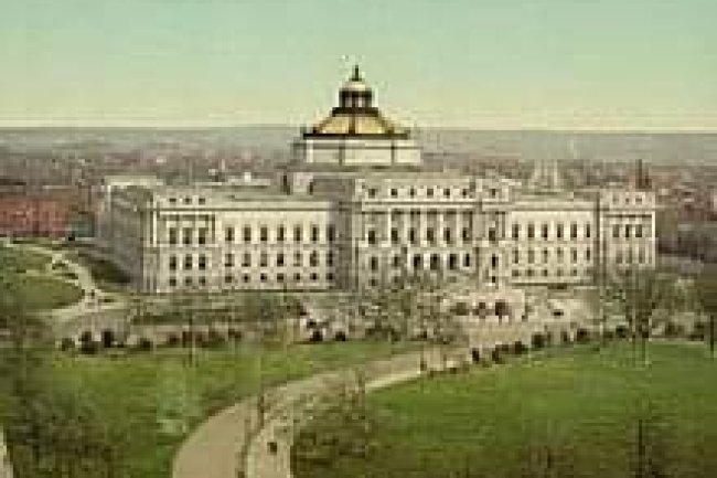 THE LIBRARY OF CONGRESS, ONE OF THE WORLD'S LARGEST LIBRARIES 