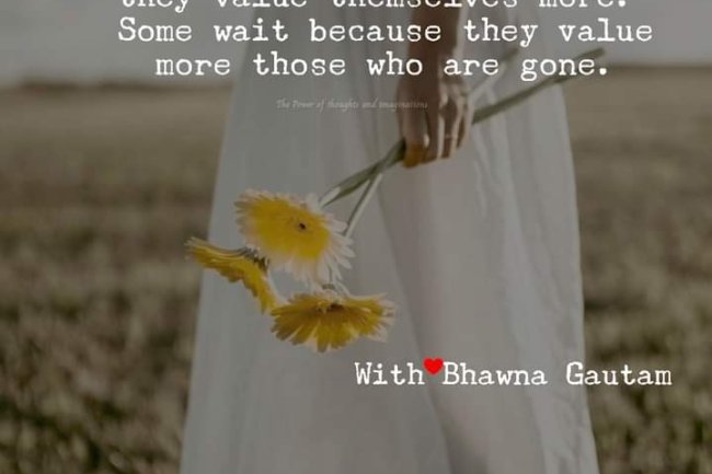 HOW DO YOU MANAGE WHEN SOMEONE HAS LEFT YOU WAITING FOR THEM?