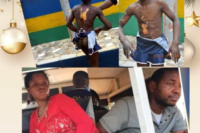 COUPLE SENTENCED TO 13-YEARS IN PRISON FOR USING HOT IRON ON 10-YEAR-OLD MAID, DRILLING NAIL INTO HER HEAD AND INSERTING PEPPER IN HER PRIVATE PART 