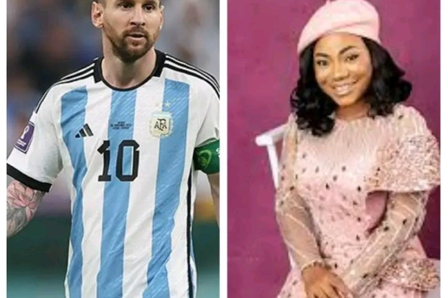 SINGER MERCY CHINWO CONGRATULATES MESSI ON WORLD CUP WIN