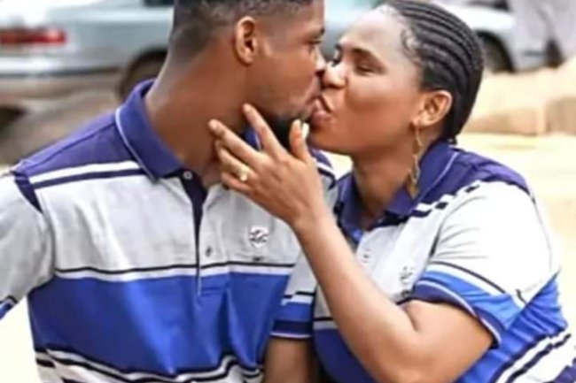 “I KNOW MY HUSBAND IS HANDSOME” – NIGERIAN BLIND LADY WHO MARRIED A BLIND MAN NARRATES