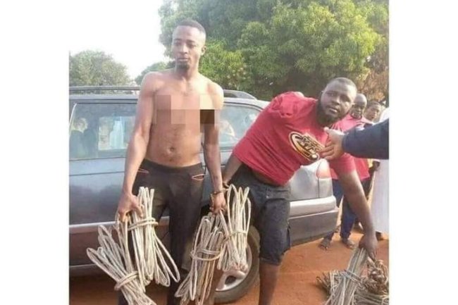 I DID IT TO BUY CHRISTMAS CLOTHES FOR MY GIRLFRIEND — ARRESTED MAN CAUGHT STEALING ELECTRIC CABLES