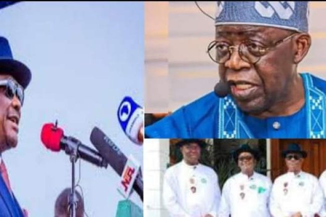 G5 GOVERNORS DEMAND TINUBU'S SUPPORT FOR PDP CANDIDATES IN THEIR STATES AT UK MEETING