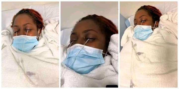 LADY ALMOST GO BLIND AFTER FIXING EYE LASHES 2 DAYS TO HER TRADITIONAL MARRIAGE