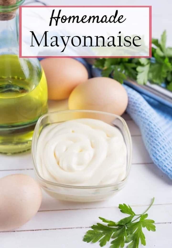 HOME MADE MAYONNAISE