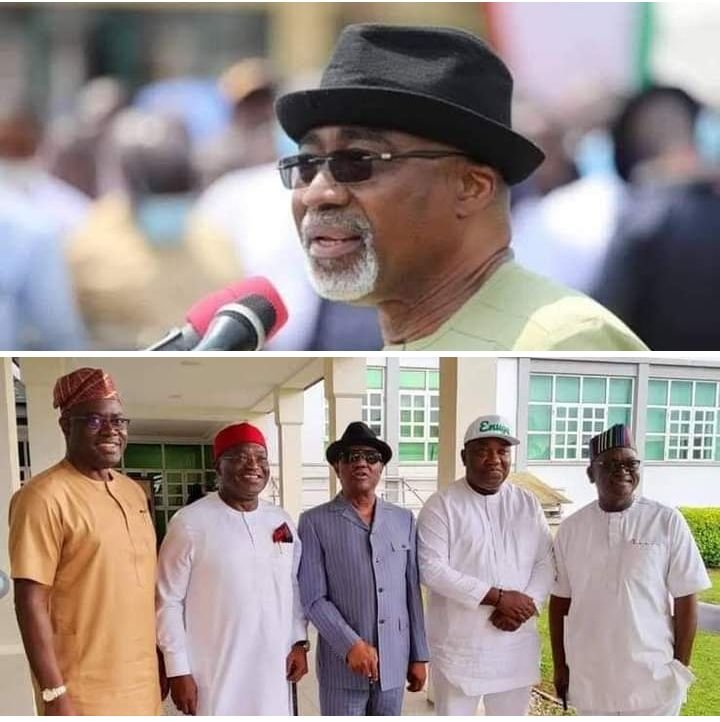 PDP G5 GOVERNORS ARE COMEDIANS - SEN ABARIBE BLAST WIKE AND G5 GOVERNORS 