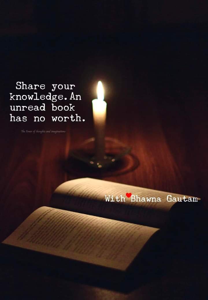 DO YOU SHARE YOUR KNOWLEDGE WITH OTHERS?