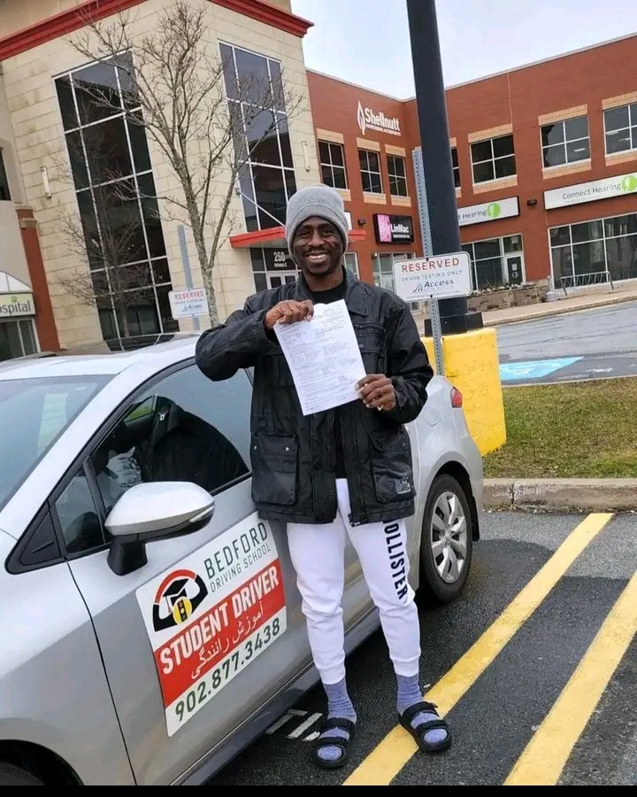 SKIT MAKER, MAMA SHEM, EXCITED AT PASSING OVERSEAS DRIVING TEST