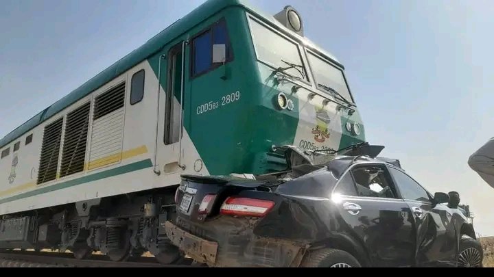 TRAIN CRUSHES DRIVER, CAR IN ABUJA