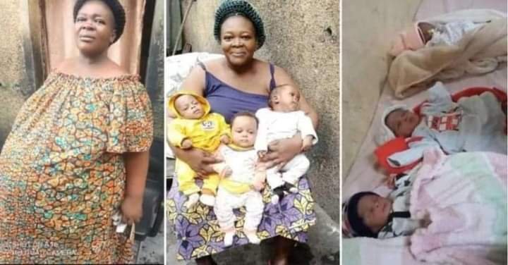 “I TAP INTO YOUR BLESSING” – CONGRATULATIONS POUR IN AS WOMAN GIVES BIRTH TO TRIPLETS AFTER UNCOUNTABLE MISCARRIAGES