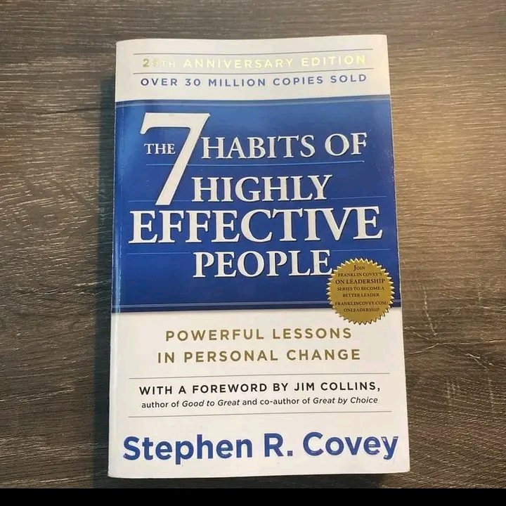 7 LESSONS FROM THE BOOK - "THE 7 HABITS OF HIGHLY EFFECTIVE PEOPLE".