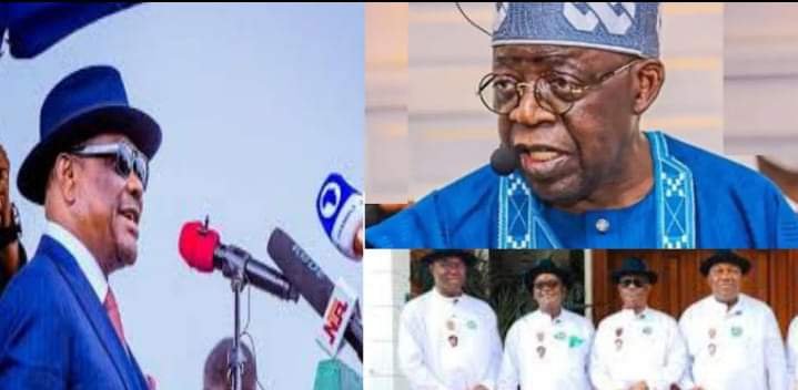 G5 GOVERNORS DEMAND TINUBU'S SUPPORT FOR PDP CANDIDATES IN THEIR STATES AT UK MEETING