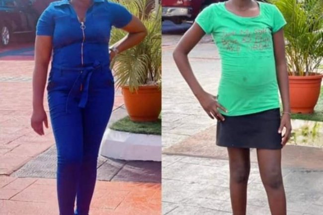 NIGERIAN LADY WOWS MANY AS SHE SHOWS OFF TRANSFORMATION PHOTOS OF HER HOUSEMAID ONE YEAR AFTER SHE EMPLOYED HER 